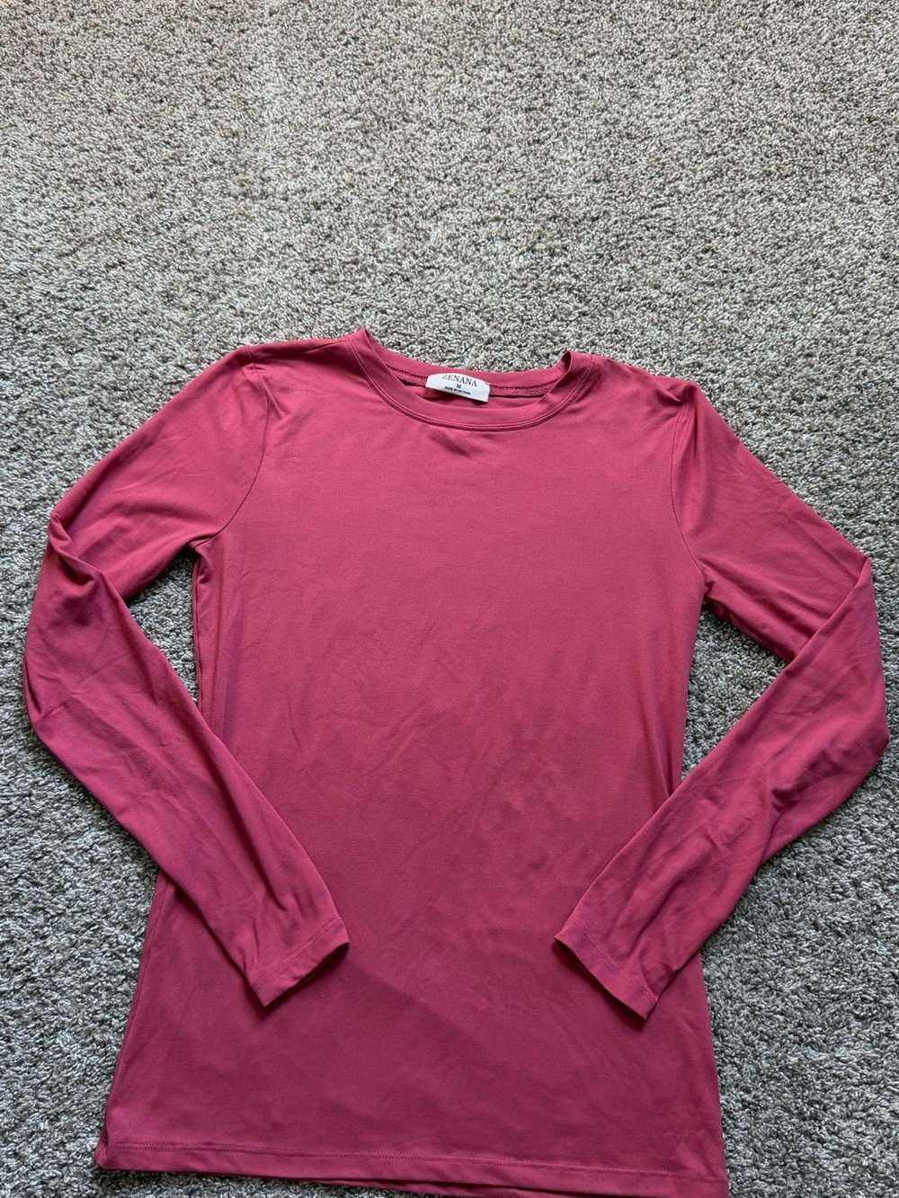 Pink Long Sleeve Top